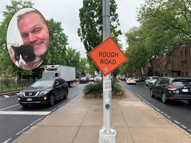 Beloved PS 110 teacher Matthew Jensen was killed by a driver on McGuinness Boulevard in May, 2021. File photo: Gersh Kuntzman