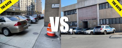 Only one of these two precincts can advance, and we think we know which one it will be. Photos: Dave Colon