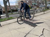 This is a greenway, according to the city. Photo: Gersh Kuntzman