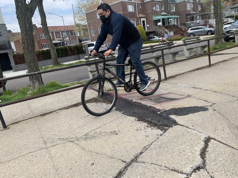 This is a greenway, according to the city. Photo: Gersh Kuntzman