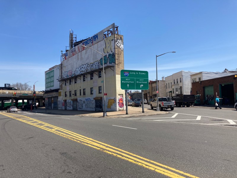 Welcome to Blissville, Queens. Photo: Julianne Cuba