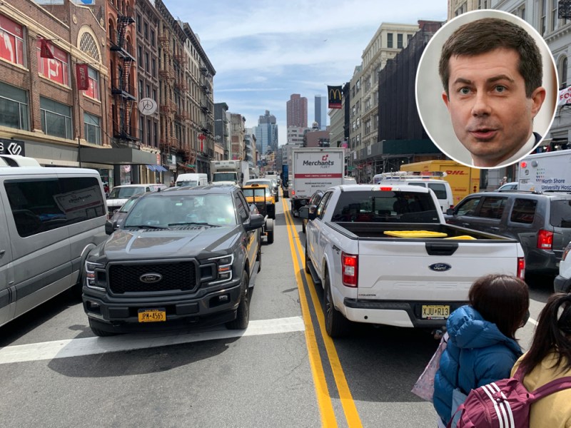 This is the mess that needs fixing right now. Photo: Gersh Kuntzman