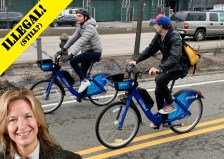It's still illegal to use a legal e-bike on the Hudson River Greenway.