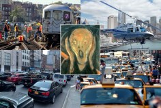 Noise is an existential threat. Graphic: Streetsblog Art History and Montage desks