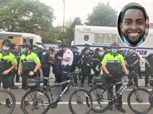 State Sen. Zellnor Myrie said he is still traumatized by what Strategic Response Group cops did to him outside the Barclays Center on May 29, 2020. Photo: Julianne Cuba