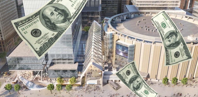 "Money doesn't trickle down. Monday always pools."