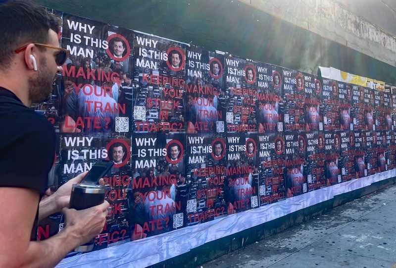 Some Good Traffic posters in Midtown. Photo: SEEN Media